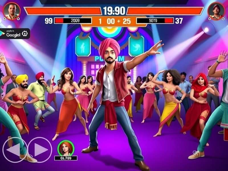 Bhangra Battle Royale gameplay